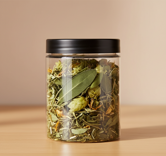 Ritual Nocturno APLOMO | Infusión con Salvia y Lúpulo